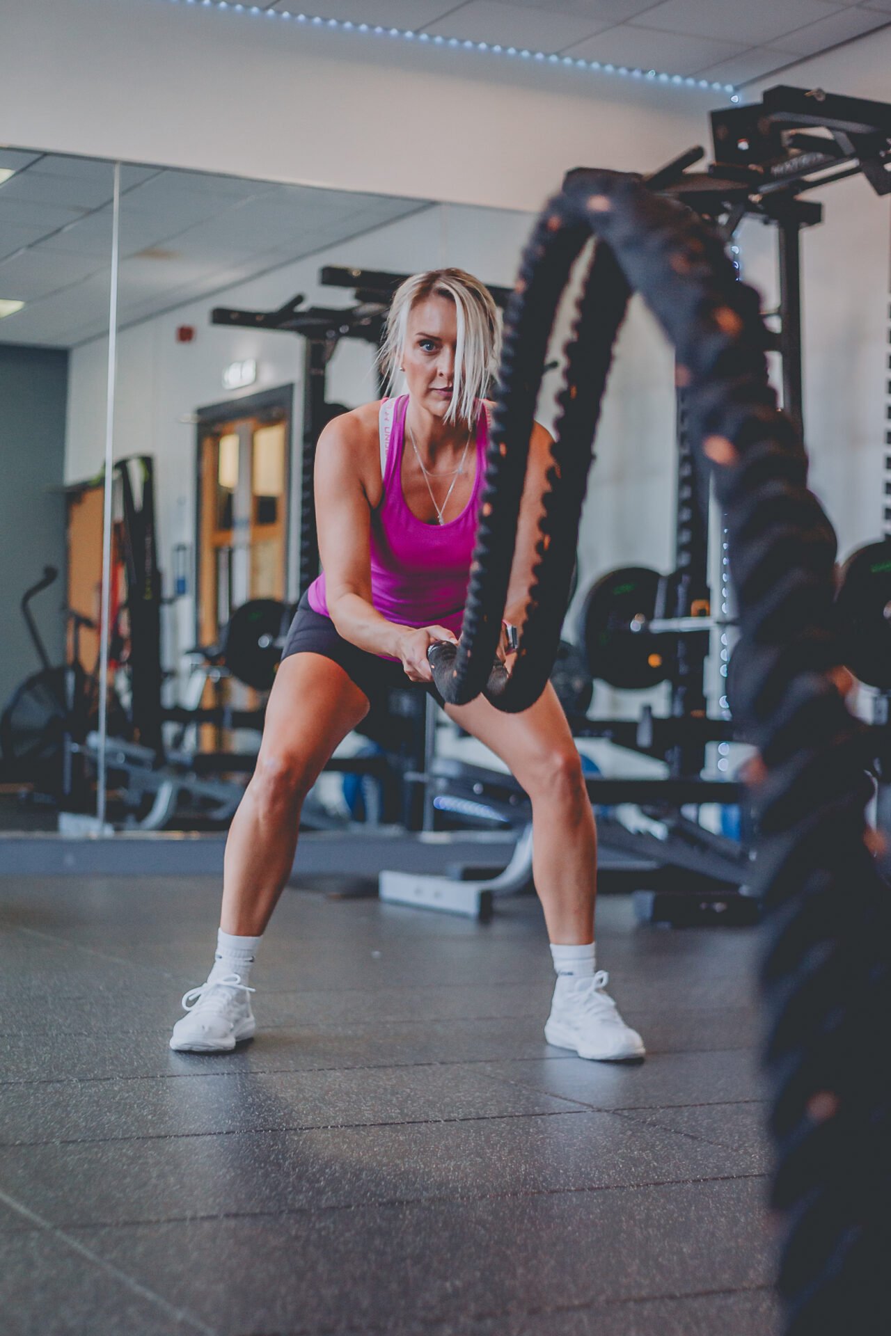 Kaye Louise Fitness in the gym